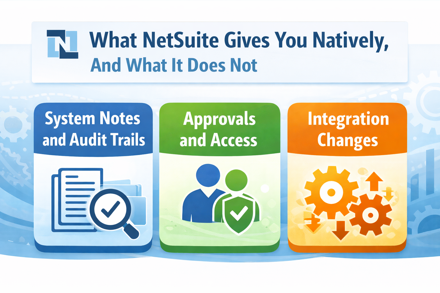 What NetSuite Gives You Natively, And What It Does Not
