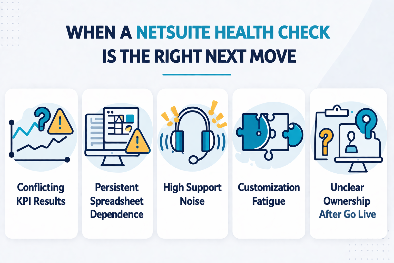 When a NetSuite Health Check Is the Right Next Move