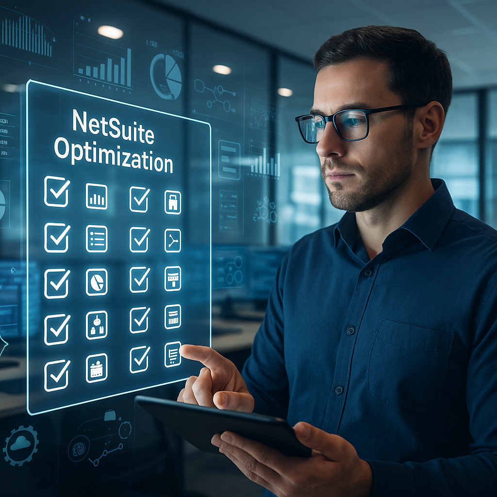 15 Key Areas to Review in Your NetSuite Optimization Checklist