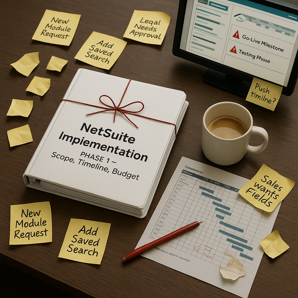 Is Scope Creep Putting Your NetSuite Implementation at Risk?