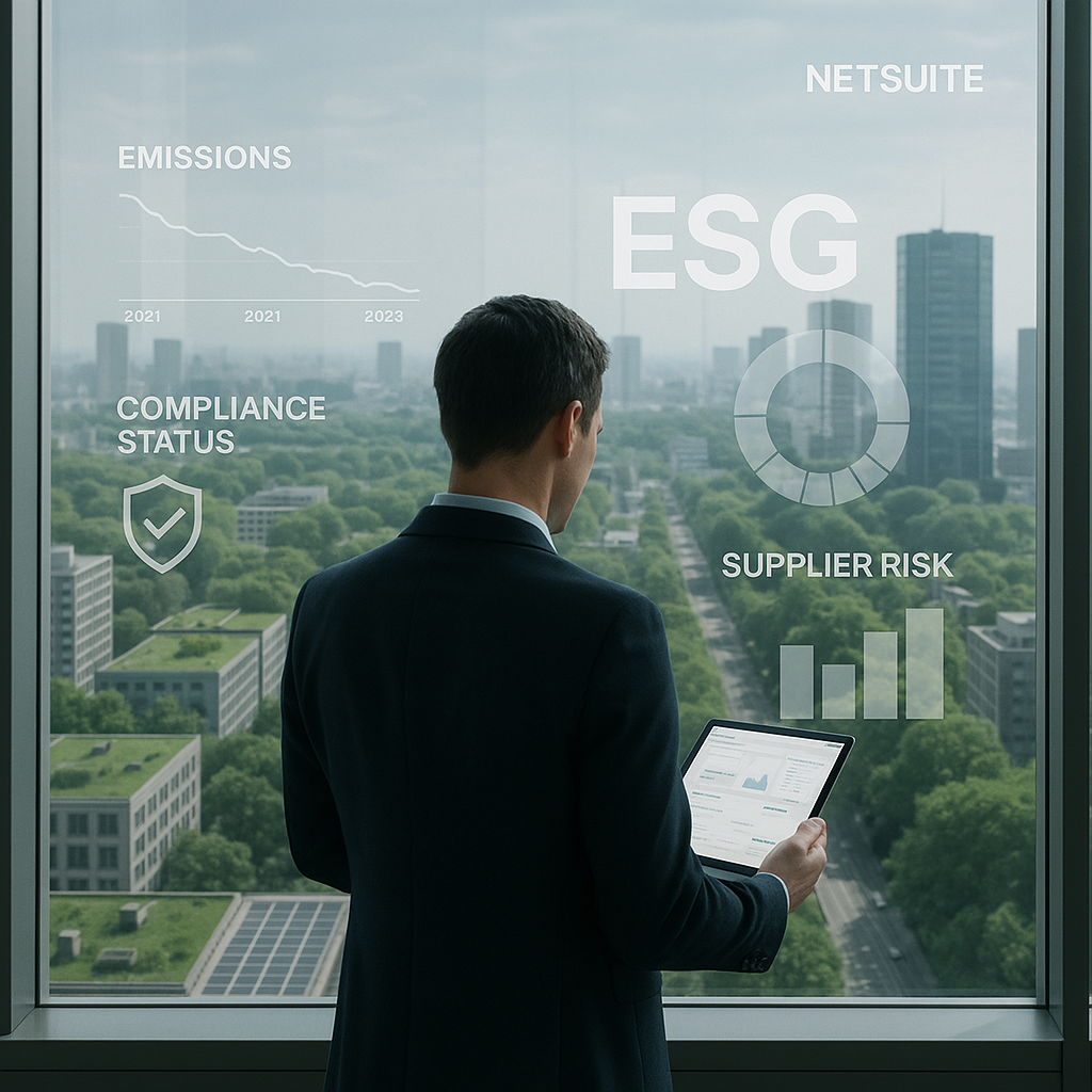 NetSuite for ESG: Track Sustainability, Meet Compliance, and Drive Value