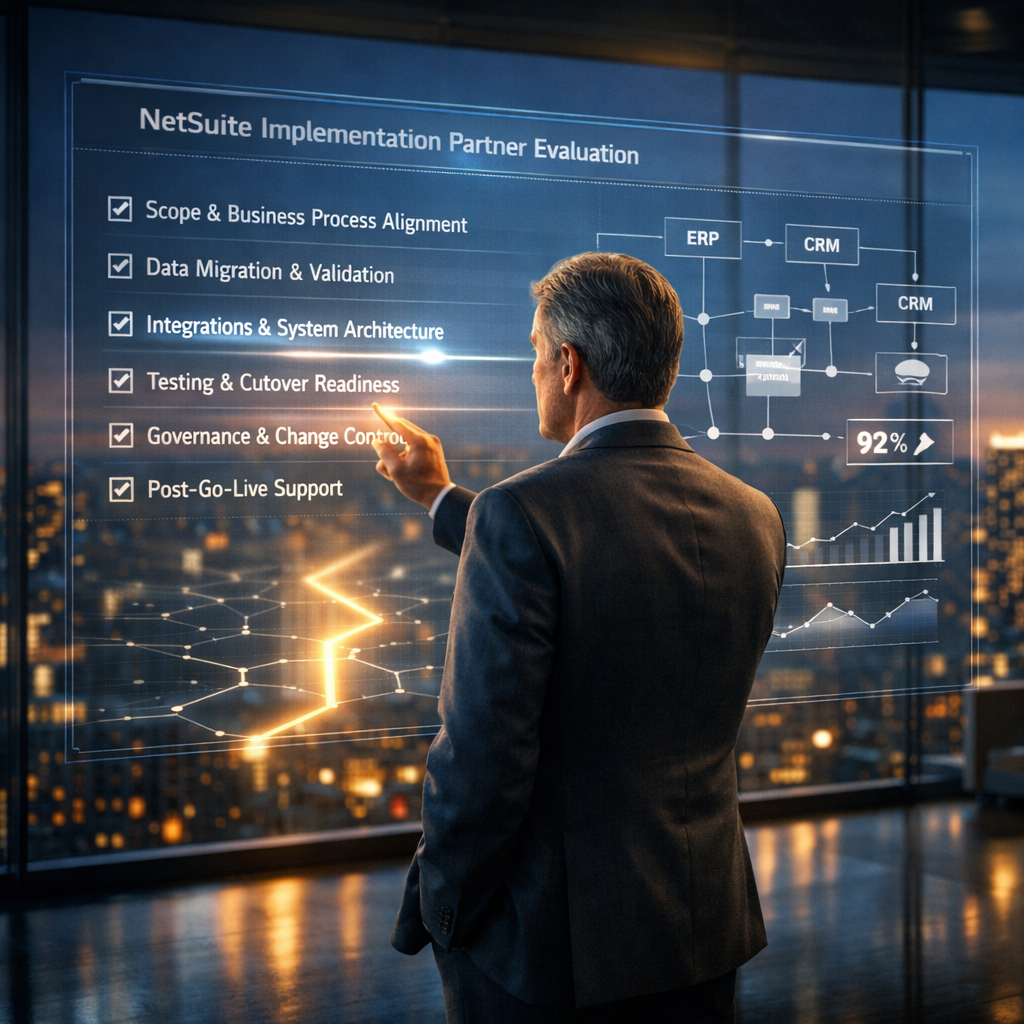 How to Choose the Right NetSuite Implementation Partner: 12 Questions to Ask